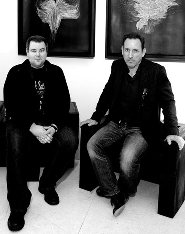 Frank Catalano and Jimmy Chamberlin