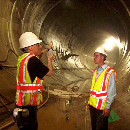 Inside Deep Tunnel