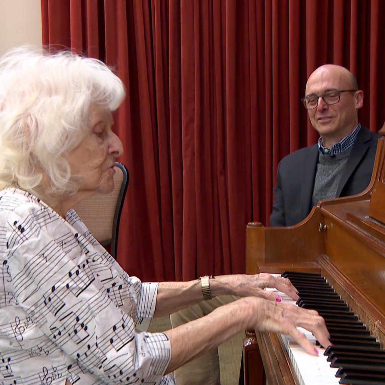 At 102, She Still Has the Chops