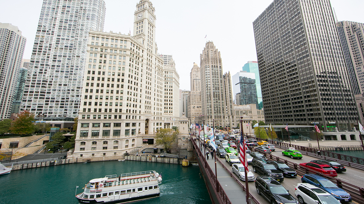 The View from the DuSable Bridge