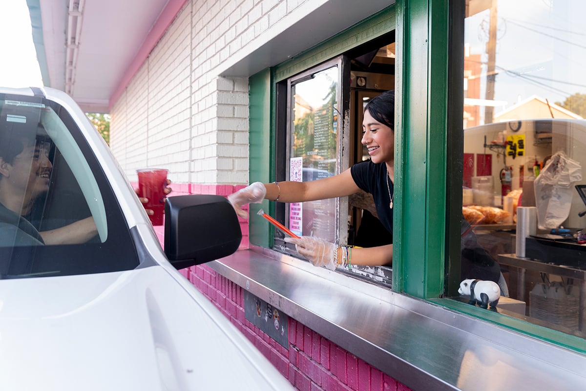 La Michoacana Premium's drive-thru