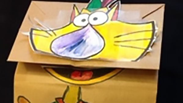 Nature Cat Puppet