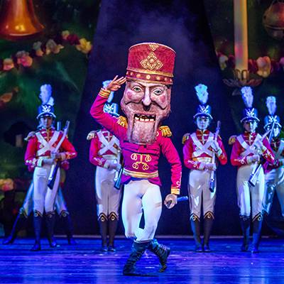 Alberto Velazquez as the Nutcracker (Photo by Cheryl Mann)