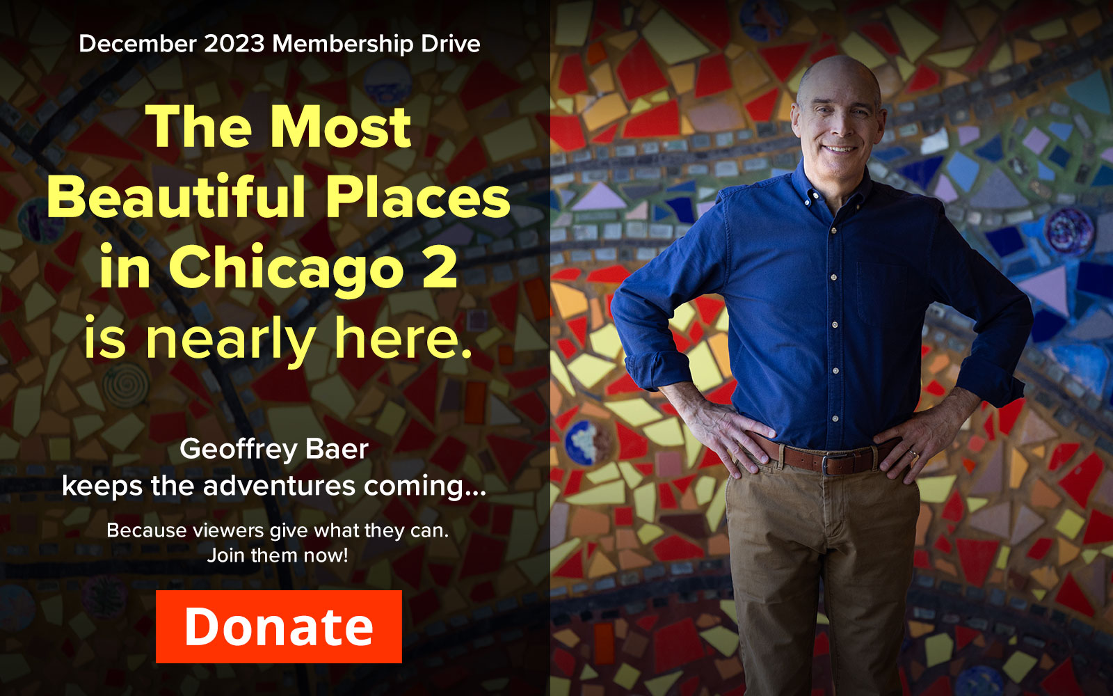 The Most Beautiful Places in Chicago 2 is nearly here, donate today!