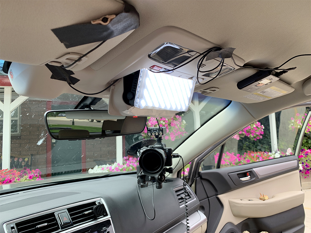 PRT camera car