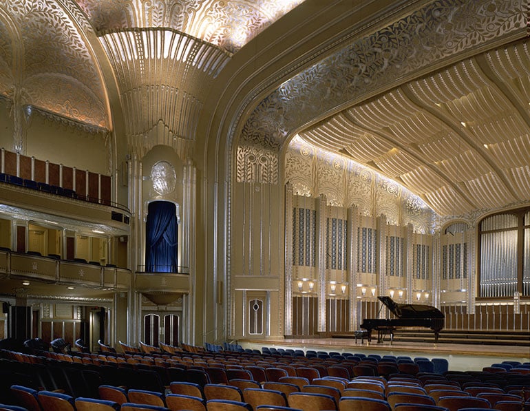 Severance Hall,, interior