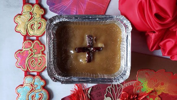 Jaye Fong's Nin Gou or New Year's Cake. Photo: Courtesy Jaye Fong Jaye Fong's Nin Gou or New Year's Cake. Photo: Courtesy Jaye Fong
