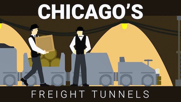 Chicago's freight tunnels Chicago's freight tunnels