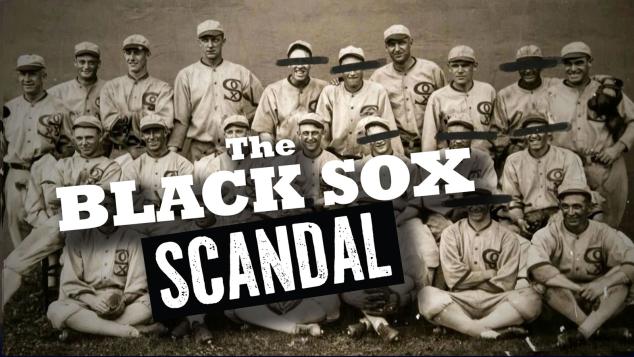 Chicago Stories: Black Sox Scandal. Team photo of the 1919 Chicago White Sox.