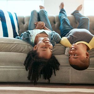 Upside-down siblings Upside-down siblings