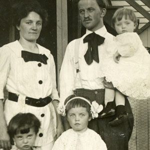 A Czech family.
