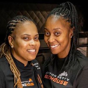 Dominique Leach co-owns Lexington Betty Smoke House with her wife, Tanisha Griffin. 