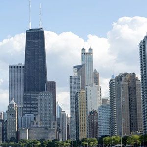 Chicago skyline. Credit: Michael Izquierdo / WTTW News