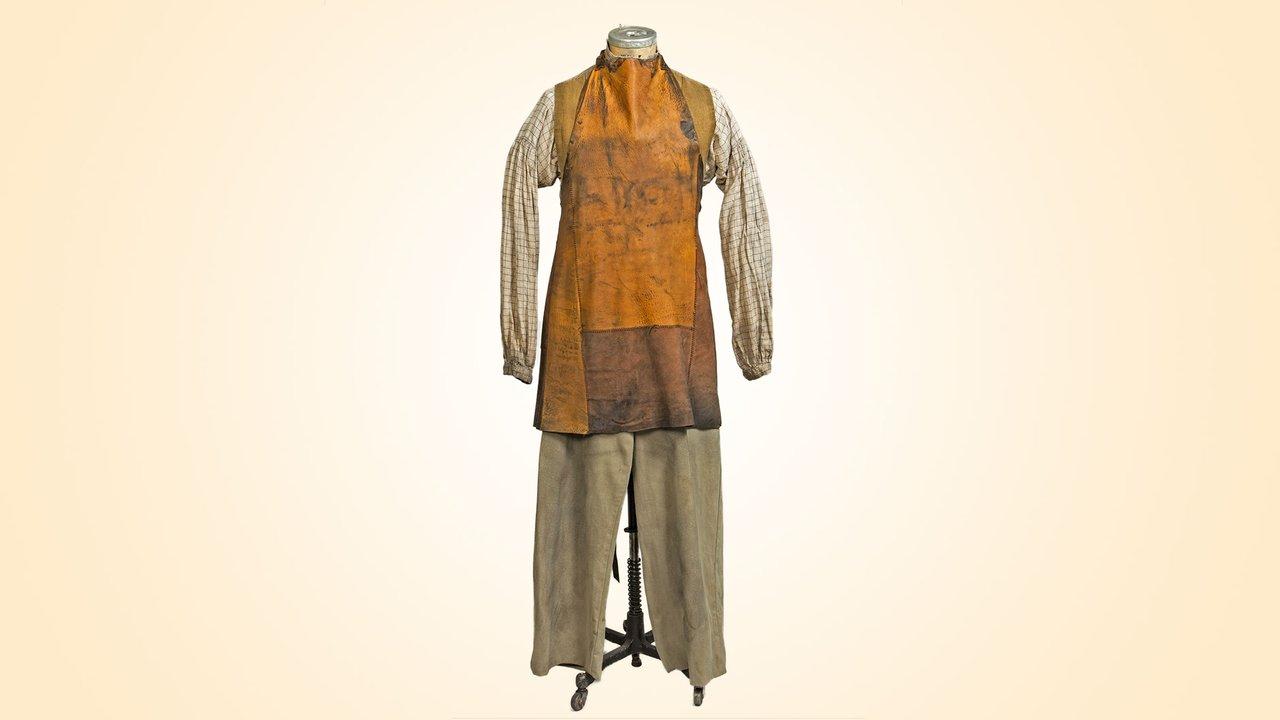 A costume for Abel, played by Luray Cooper. (PBS, Sketches courtesy Amy Andrews Harrell)