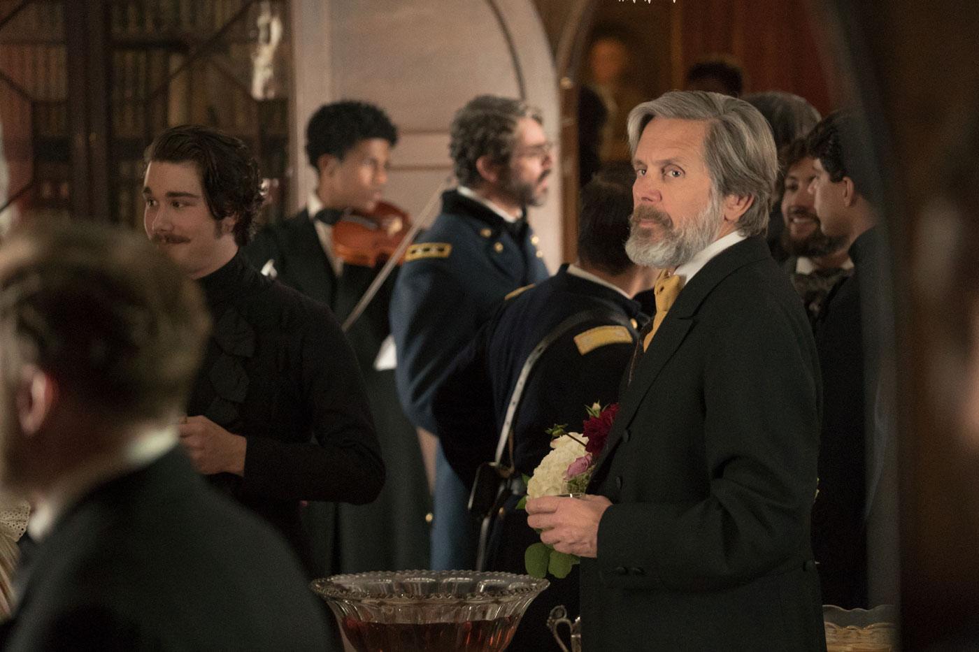 James attempts to negotiate an alliance between the British and Confederacy. (Courtesy of PBS/Erik Heinila)