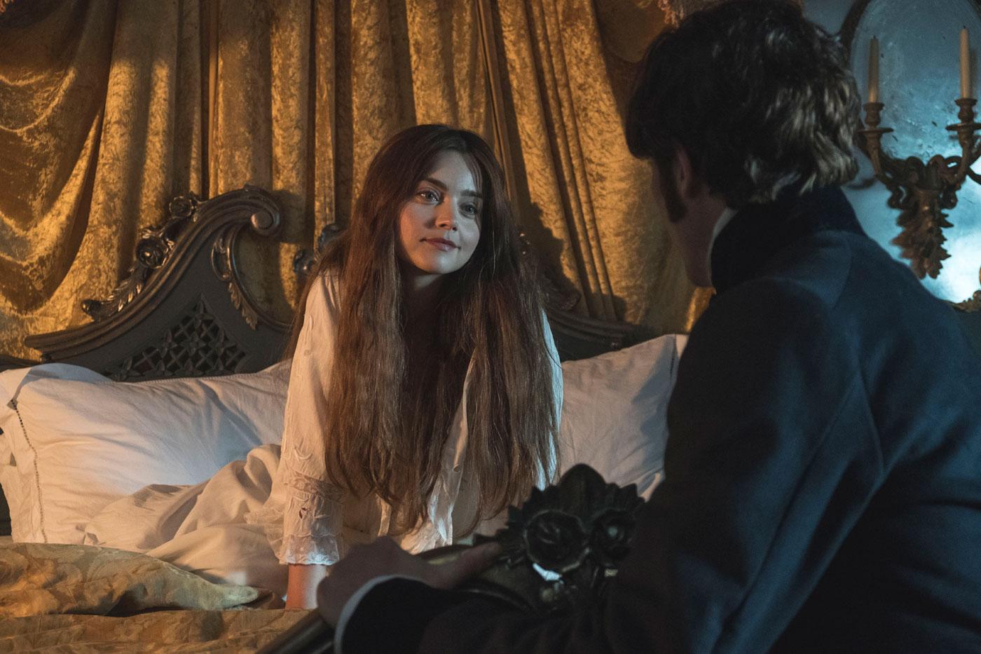Victoria is pregnant, but she will not "be trussed up in bed all day." (ITV Plc)
