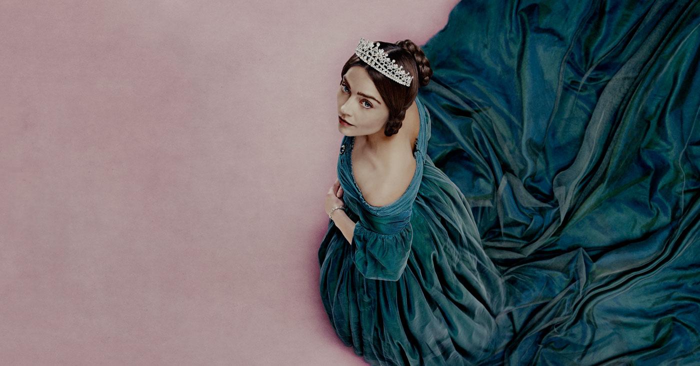Jenna Coleman as Queen Victoria. (ITV Plc)