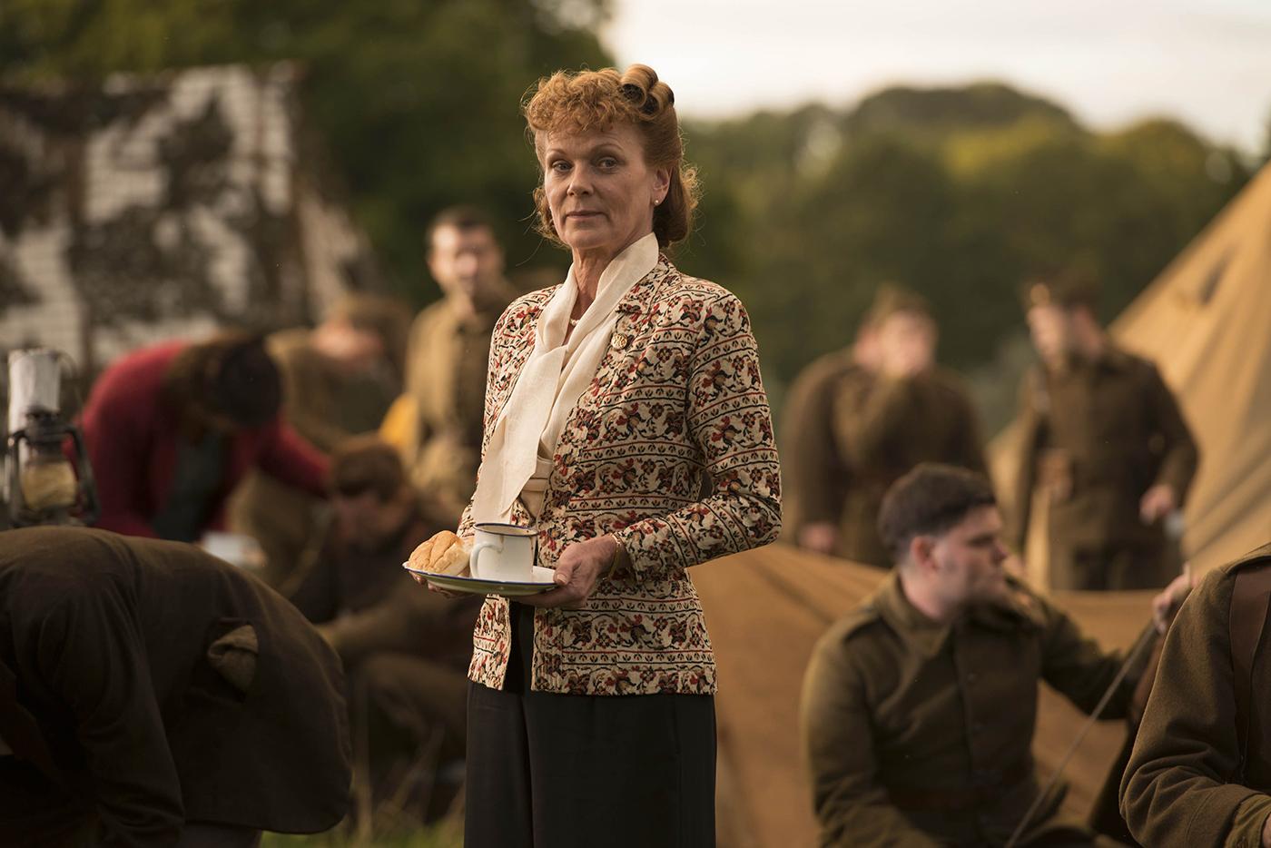 Samantha Bond as Frances Barden. (Courtesy of iTV Studios and MASTERPIECE)