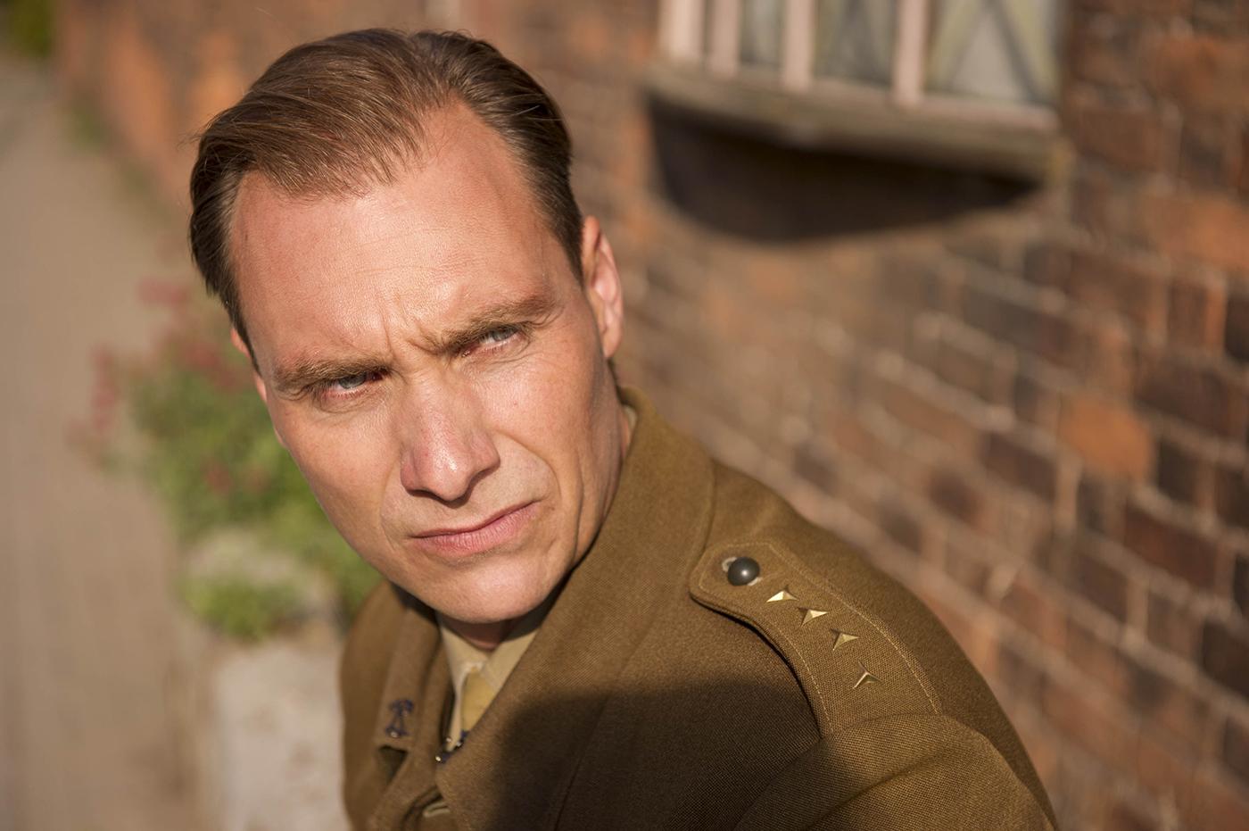 Alexandre Willaume as the Czech Captain Marek Novotny. (Courtesy of iTV Studios and MASTERPIECE)