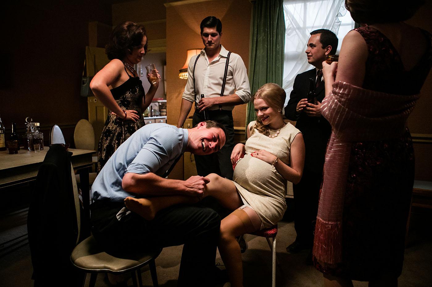 James Farrar as Lester Watts, Pearl Appleby as Trudy Watts in 'Call the Midwife.' (Courtesy of Neal Street Productions 2016)
