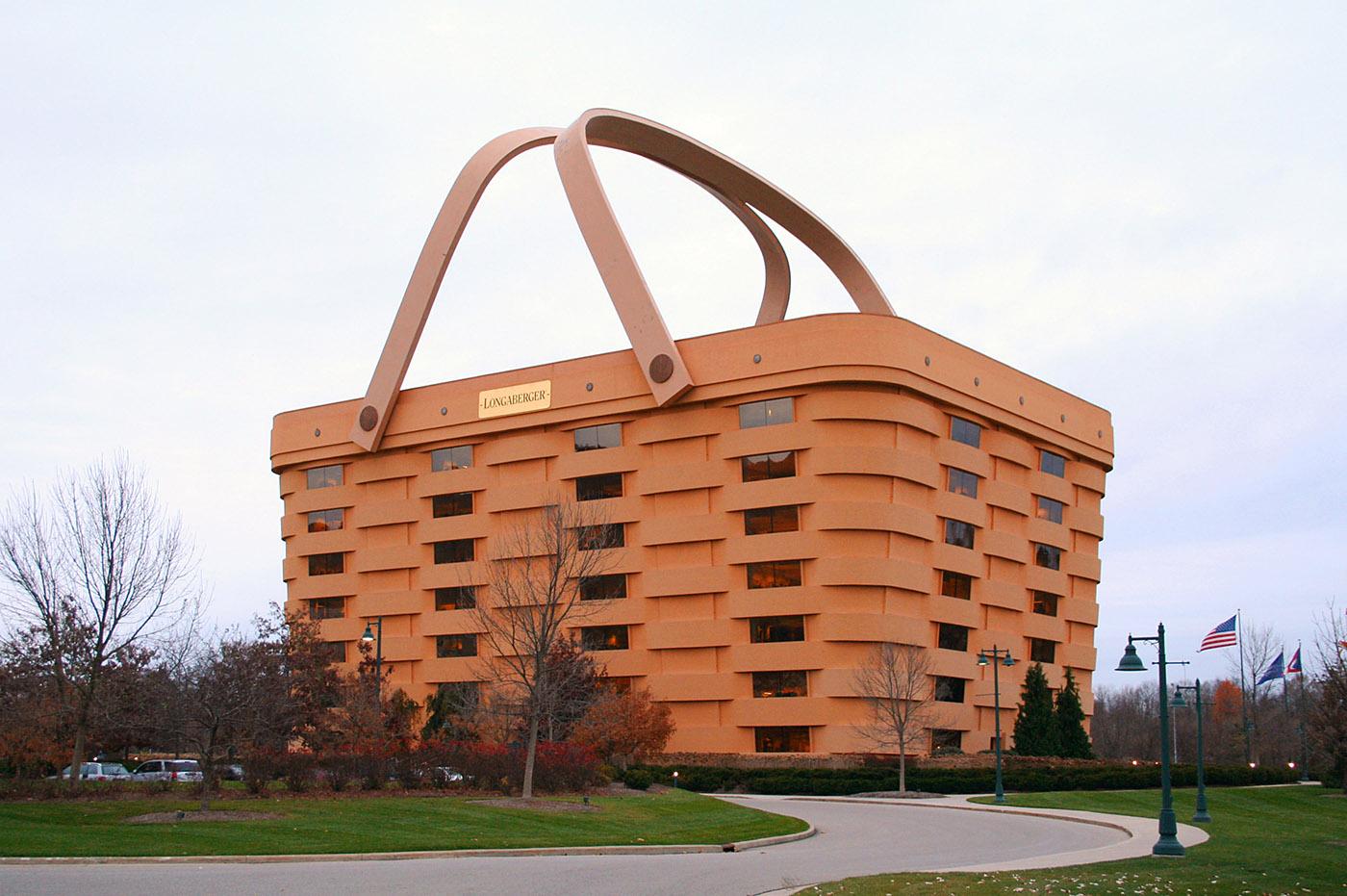 The Longaberger Headquarters in Newark, Ohio