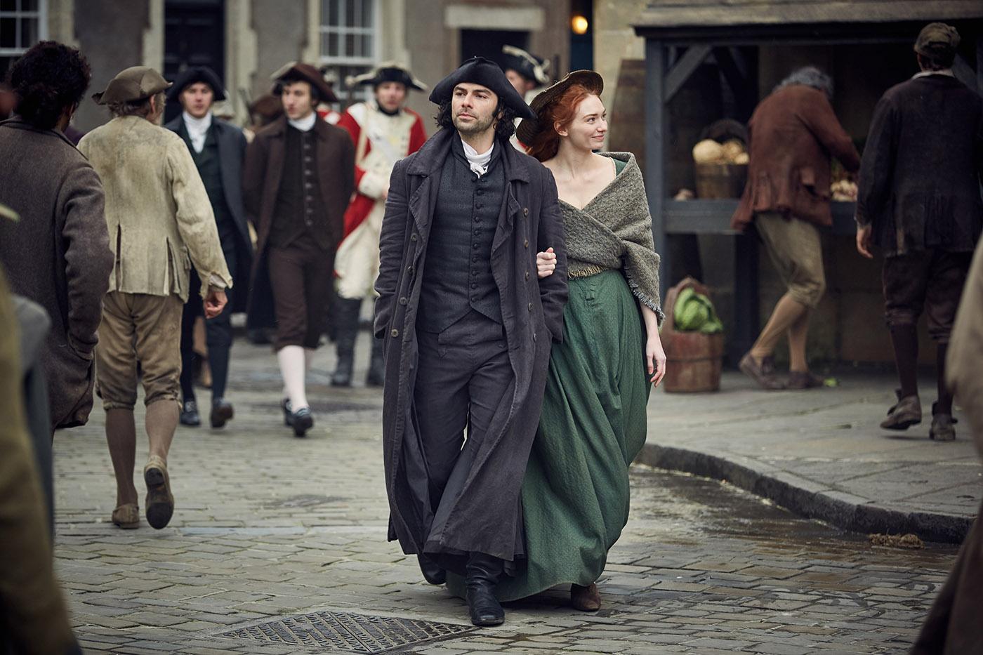 Poldark. Photo: Robert Viglasky/Mammoth Screen for BBC and MASTERPIECE