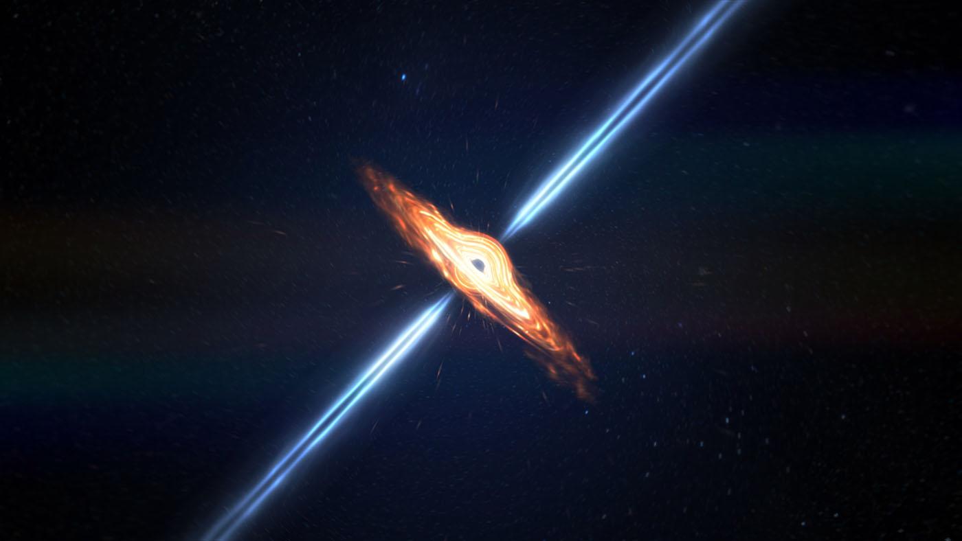 A black hole on NOVA. Photo: WGBH
