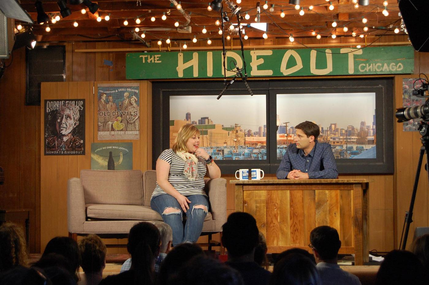 James Beard Award-winning chef Sarah Grueneberg with Mark Bazer. Photo: Caitrin Hughes