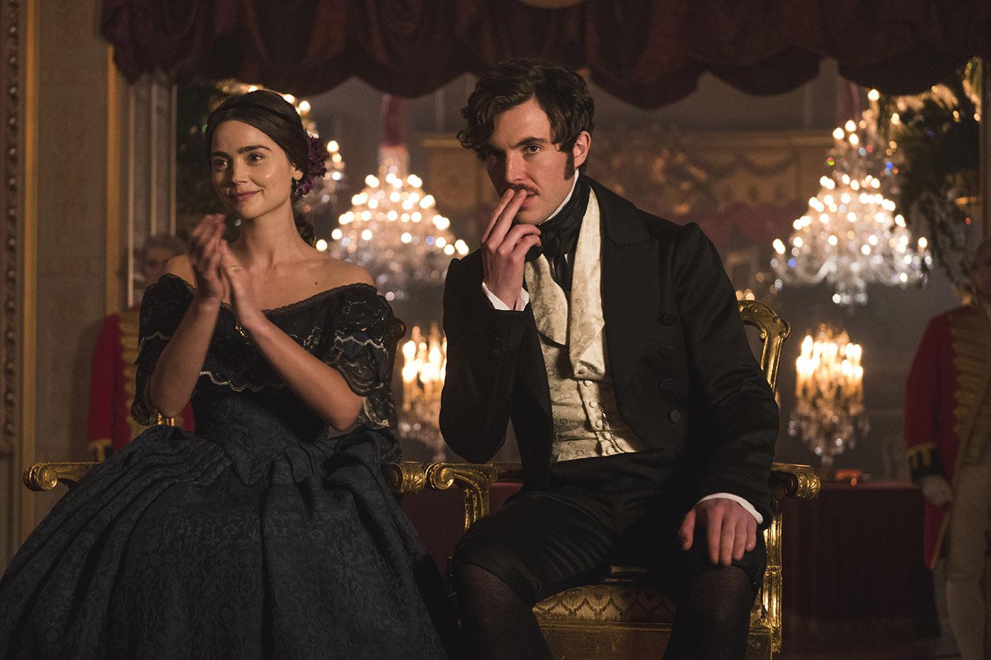 Queen Victoria and Prince Albert return. Photo: Gareth Gatrell/ITV Plc