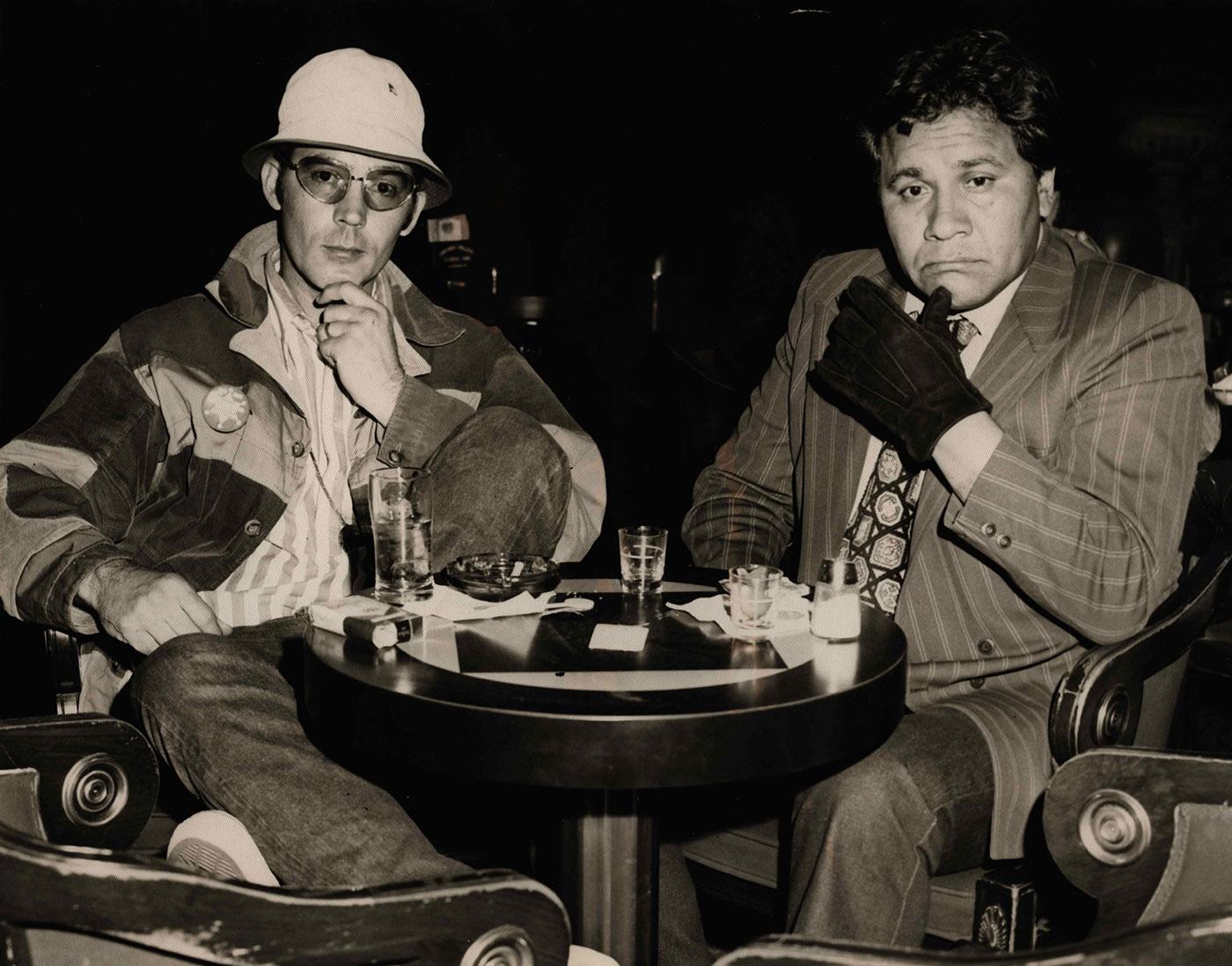 Hunter S. Thompson and Oscar Zeta Acosta in 1971. Photo: Courtesy City Projects, LLC