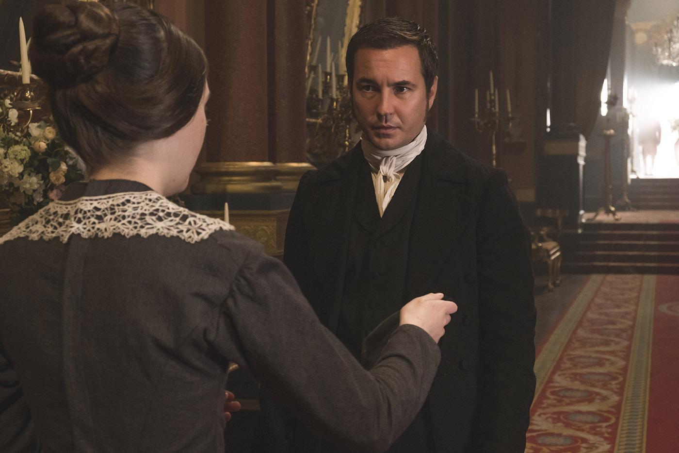 Traill and Cleary in Victoria. Photo: ITV Studios