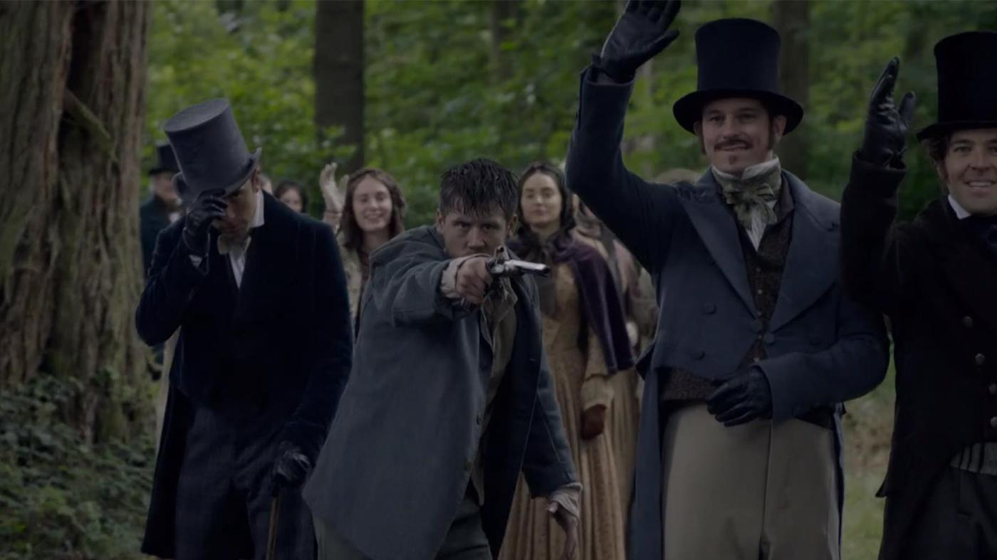 An assassination attempt on the queen in Victoria. Image: ITV Studios