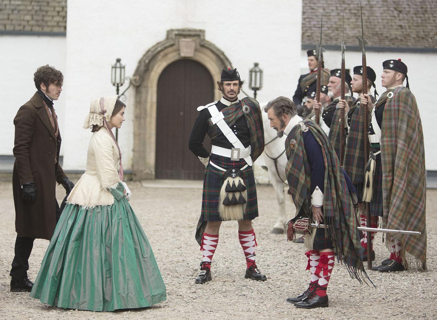 Queen Victoria and Prince Albert in Scotland in Victoria. Photo: ITV Studios