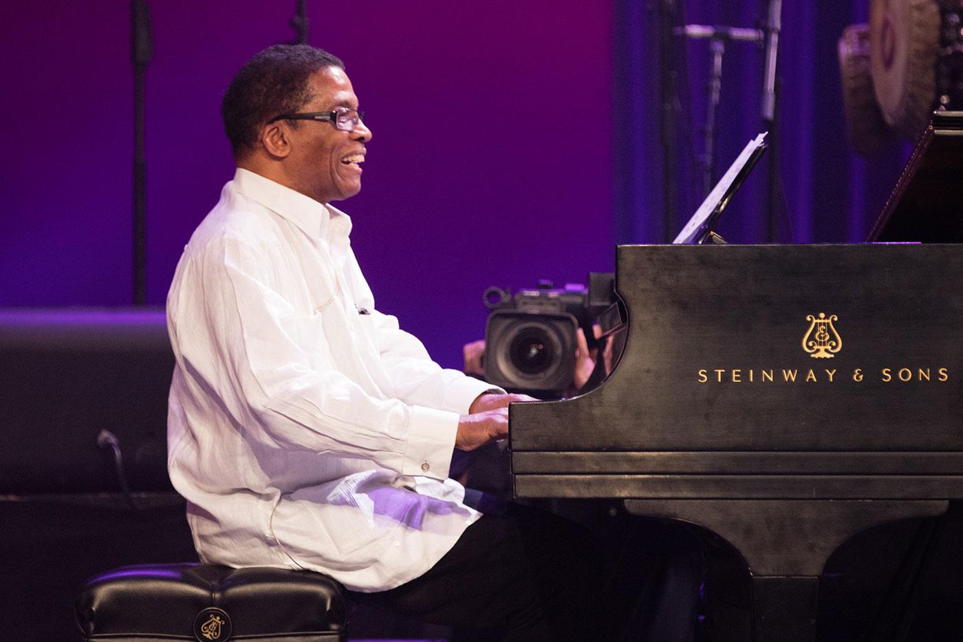 Herbie Hancock at International Jazz Day in Havana, Cuba. Photo: Steve Mundinger