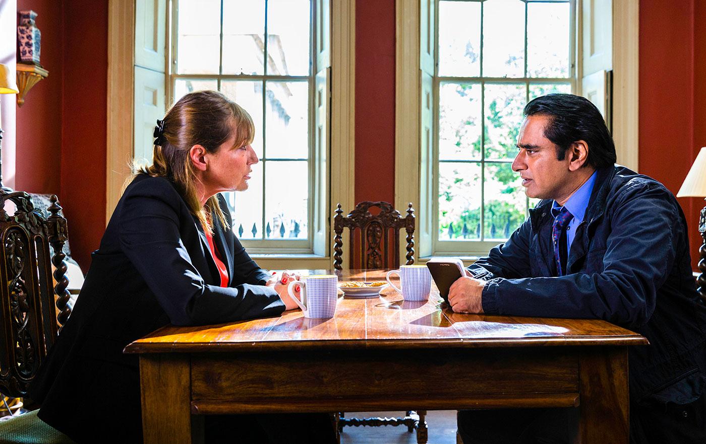 Sanjeev Bhaskar as DS Sunny Khan in Unforgotten. Photo: John Rogers/Mainstreet Pictures
