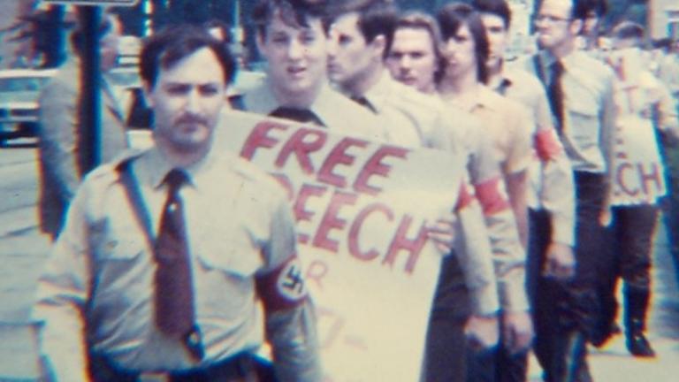 The National Socialist Party of America in Skokie, Illinois