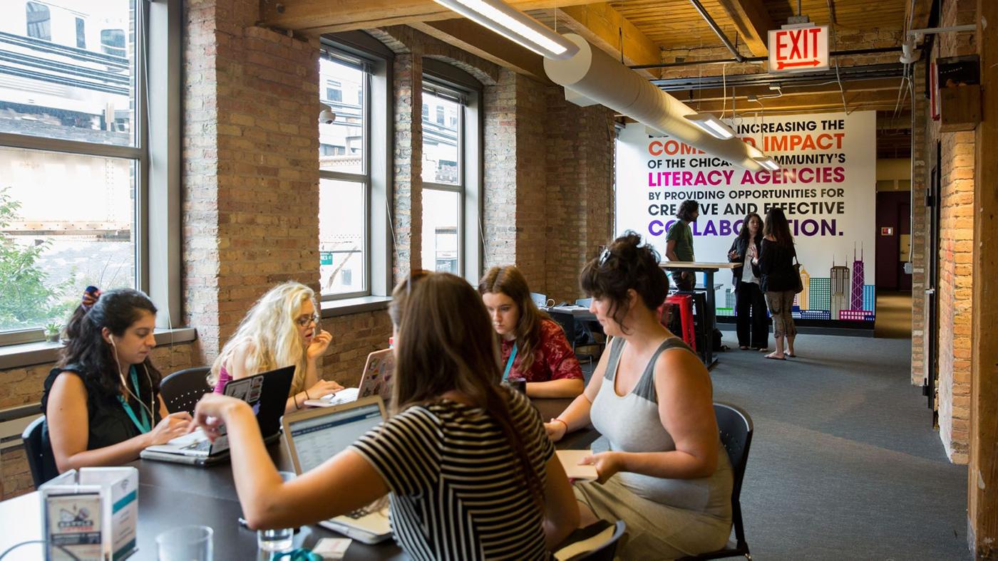 The Chicago Literacy Alliance's Literacenter. Photo: Eileen Molony