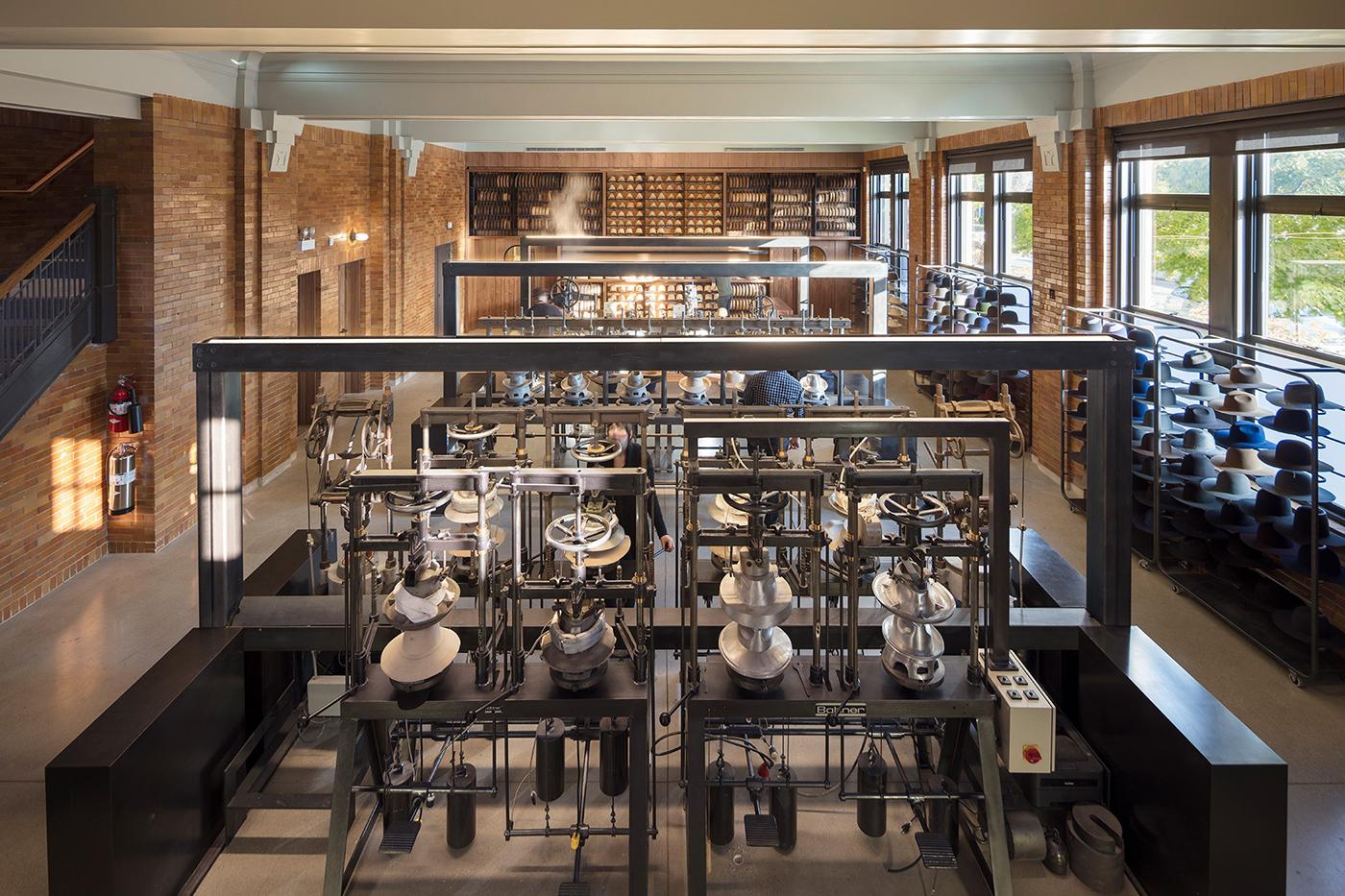 Optimo hatmakers in Chicago. Photo: Tom Rossiter