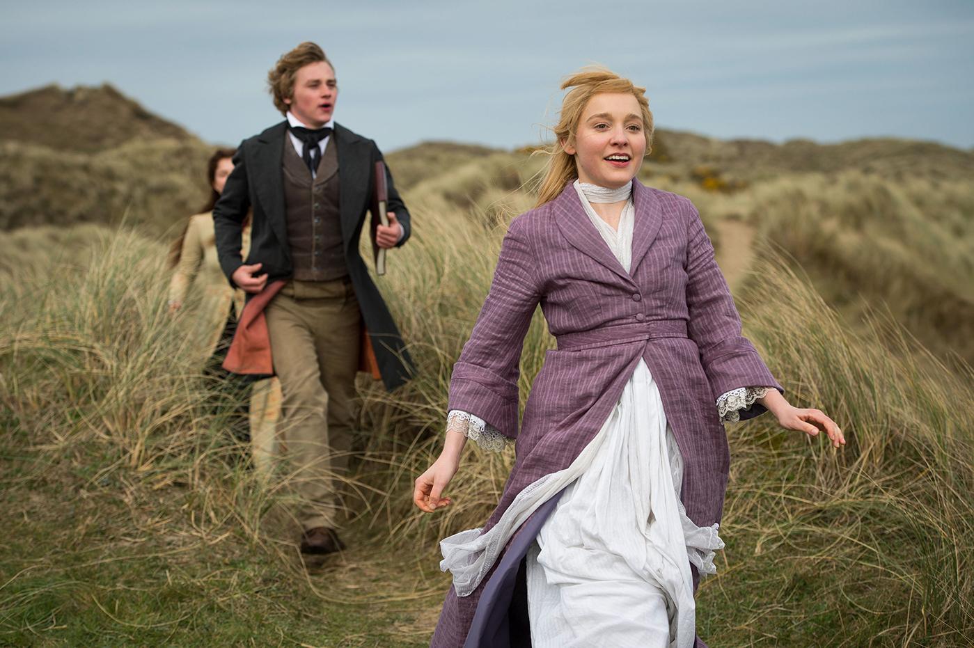 Ben Hardy as Walter Hartright and Olivia Vinall as Laura Fairlie in the Woman in White. Photo: The Woman in White Productions Ltd. / Steffan Hill / Origin Pictures