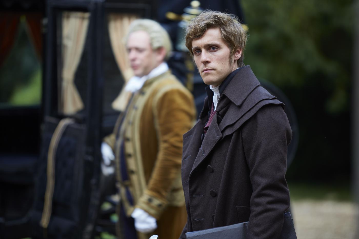 Jack Farthing as George in Poldark. Photo: Mammoth Screen for BBC and MASTERPIECE