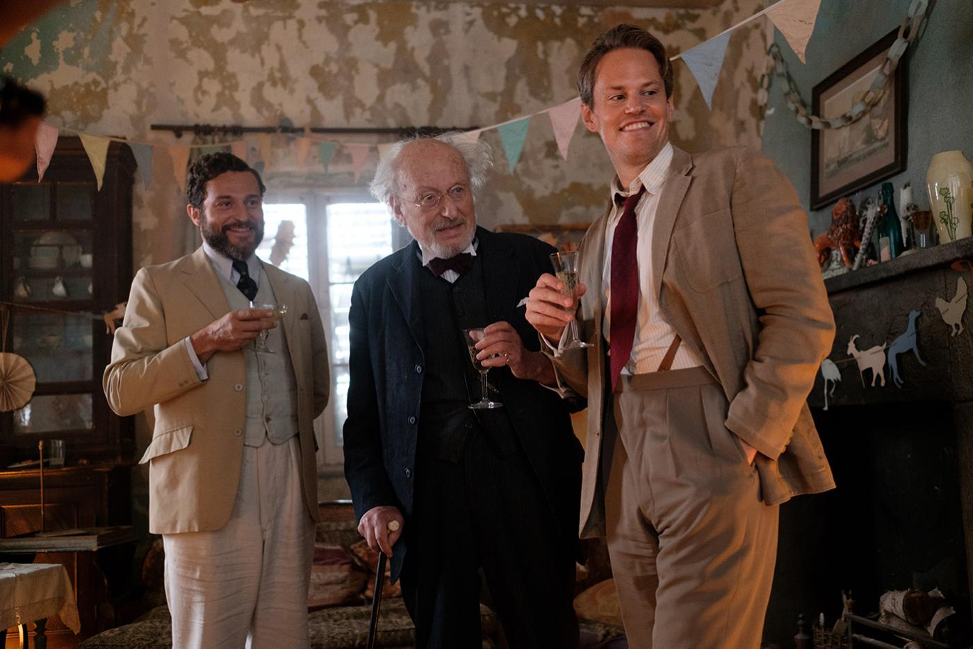 Theo and Sven in The Durrells in Corfu. Photo: Joss Barratt for Sid Gentle Films & MASTERPIECE