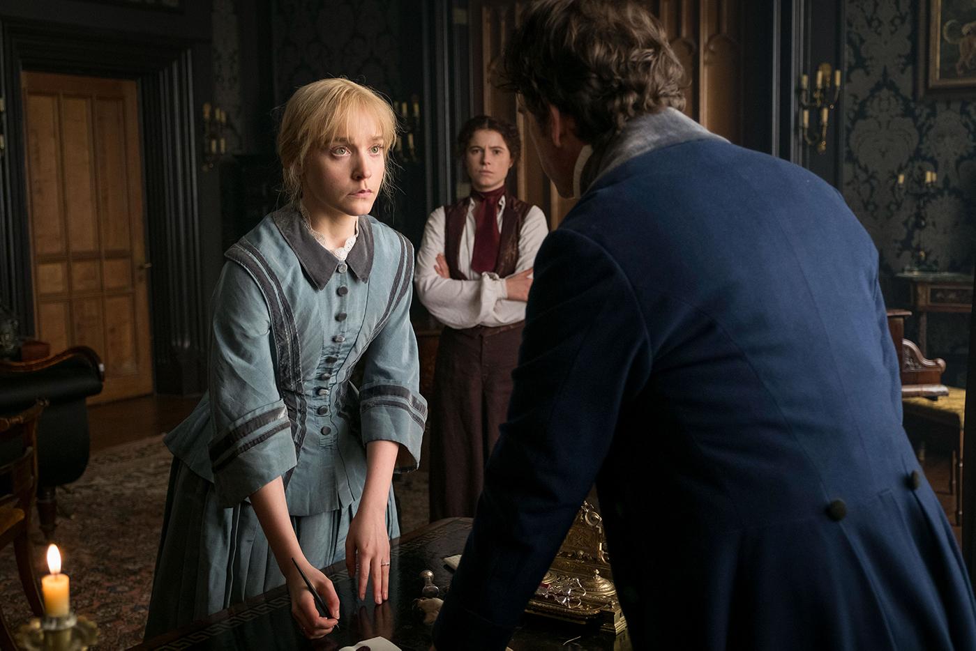 Olivia Vinall as Laura Fairlie in The Woman in White. Photo: The Woman in White Productions Ltd. / Steffan Hill / Origin Pictures
