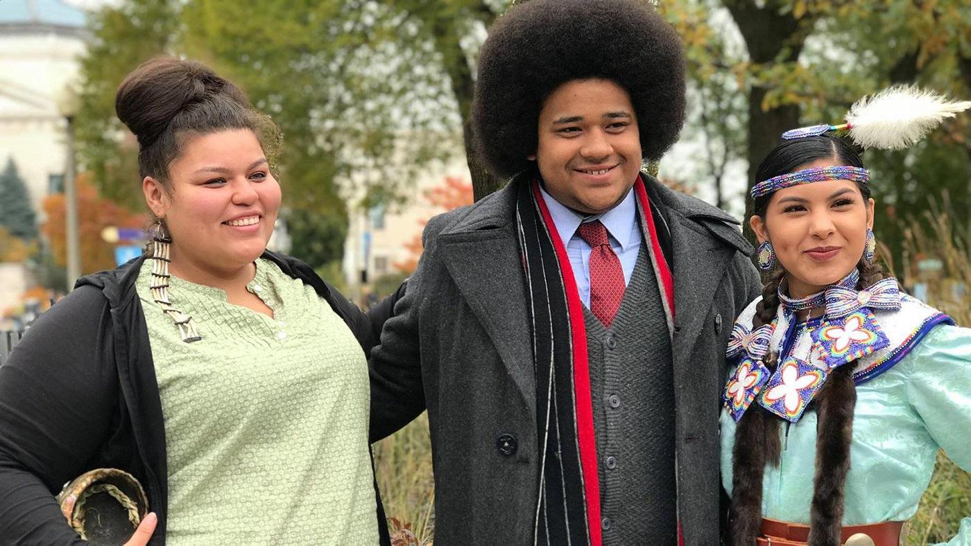 Members of several Native American tribes attended a land acknowledgement ceremony at the Field Museum on Oct. 26, 2018. Photo: The Field Museum