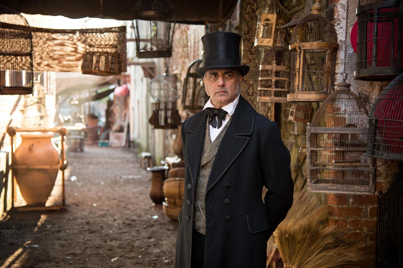 Art Malik as Erasmus Nash. Photo: The Woman in White Productions Ltd. / Steffan Hill / Origin Pictures