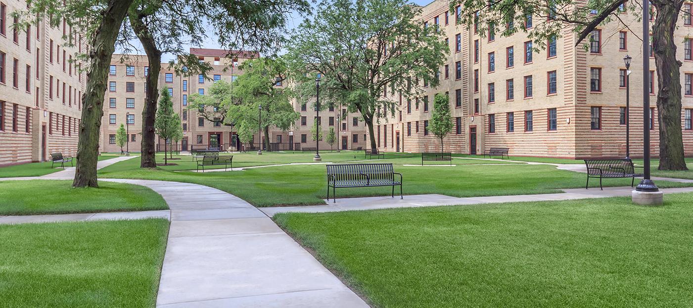 Rosenwald Court Apartments. Photo: Rosenwald Courts