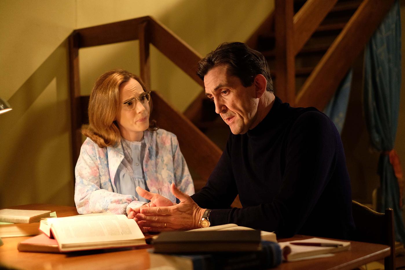 Shelagh and Dr. Turner. Photo: BBC/Neal Street Productions