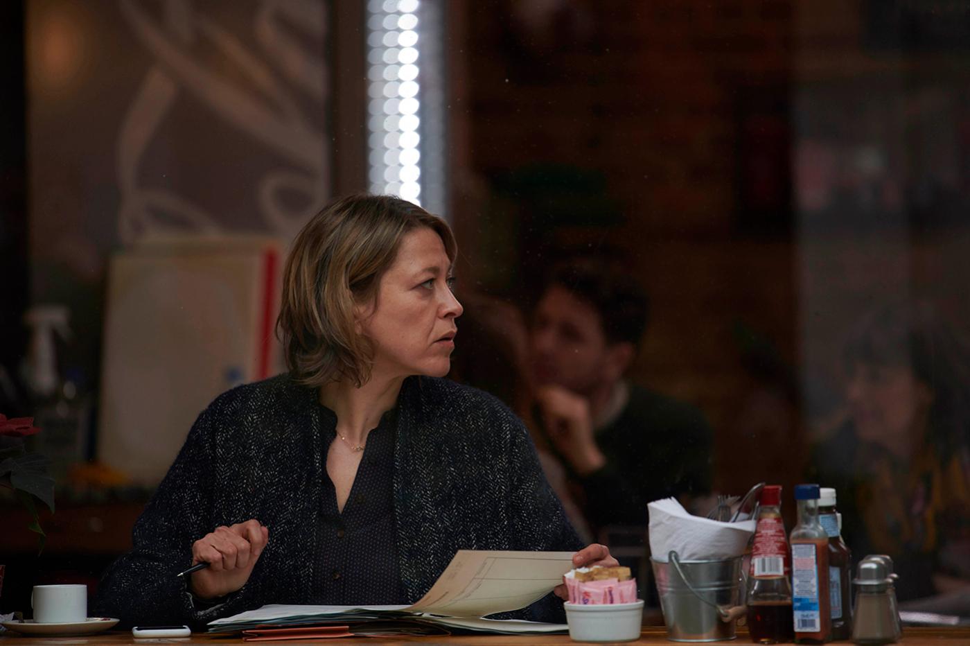 Cassie (Nicola Walker) in Unforgotten. Photo: Mainstreet Pictures for ITV and MASTERPIECE