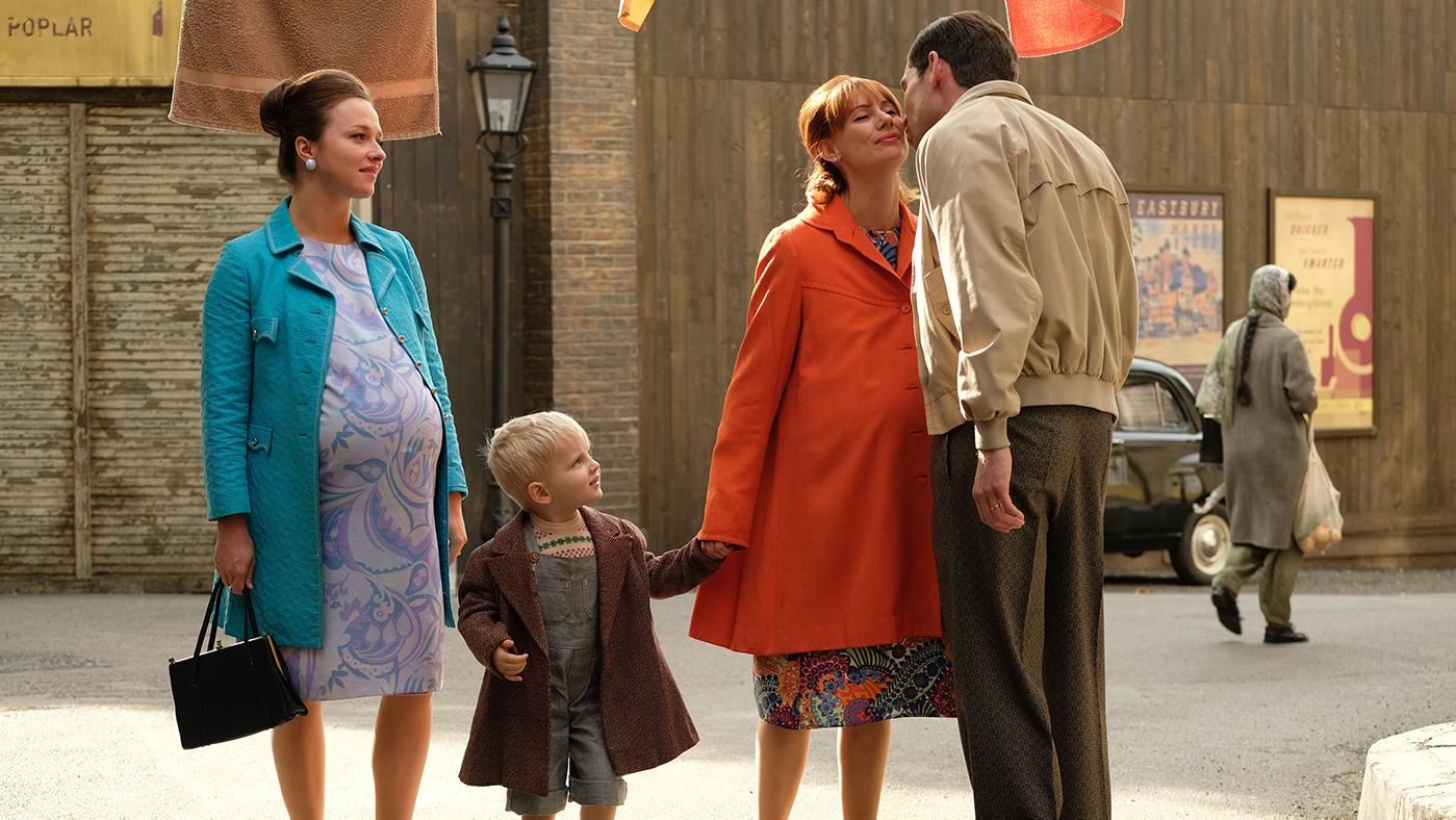 Heather Pugh and Connie Blakemore in Call the Midwife. Photo: BBC/Neal Street Productions