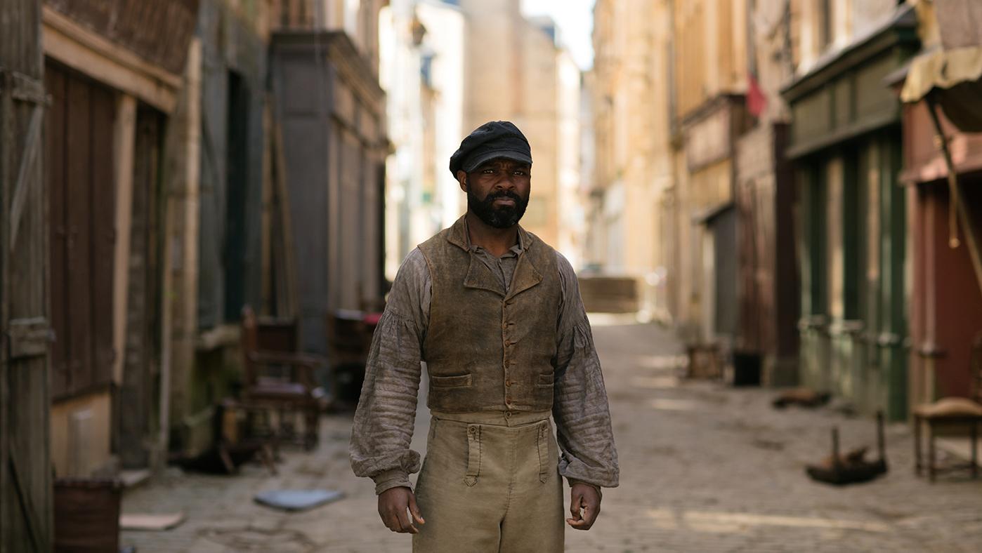 Javert (Dominic Oyelowo) in Les Miserables. Photo: Robert Viglasky / Lookout Point