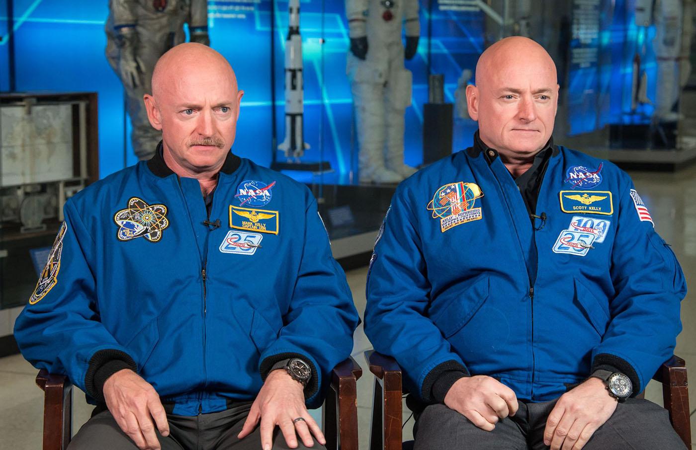 Mark and Scott Kelly